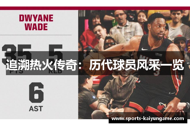 追溯热火传奇：历代球员风采一览